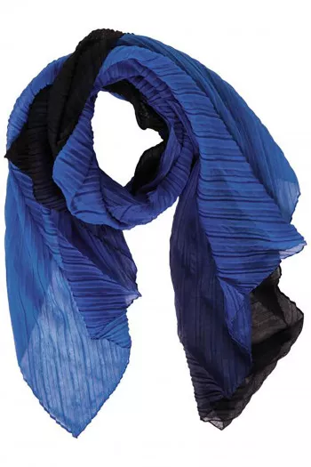 Foulard plissé effet tie and dye Street One