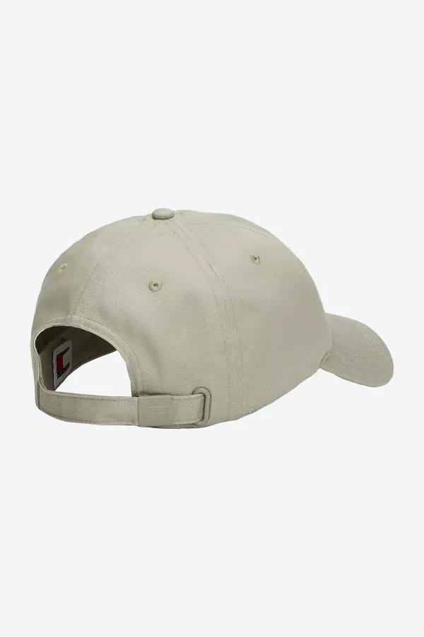 Casquette unie en coton avec logo brodé Tommy Hilfiger