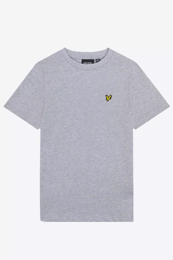 T-shit uni manches courtes avec logo à la poitrine Lyle & Scott