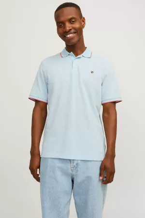 Polo chiné avec logo brodé BLUWIN Jack & Jones