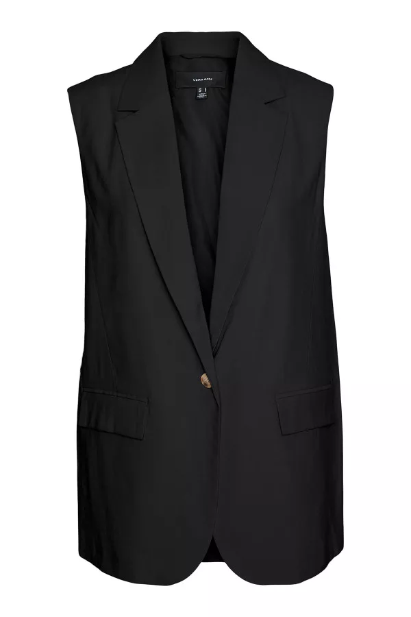 Blazer uni sans manches Vero Moda