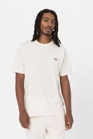 T-shirt uni avec impression à la poitrine en coton Dickies