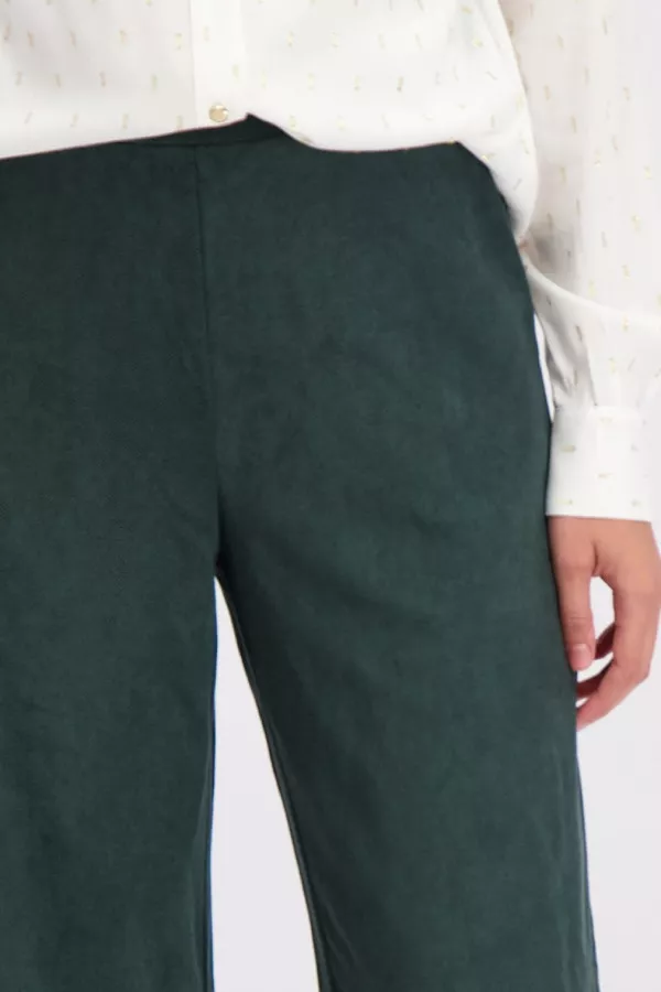 Pantalon uni peau de pêche Vila