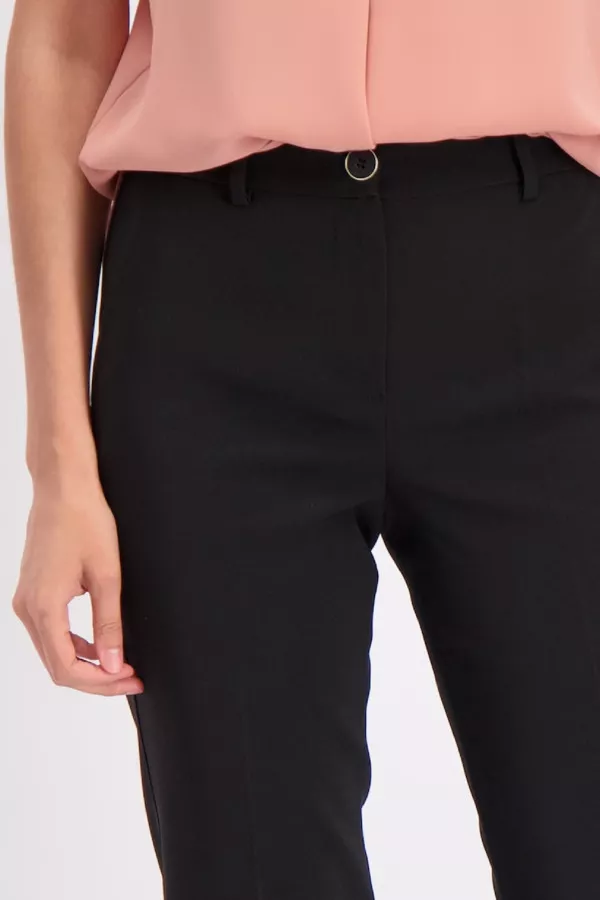 Pantalon uni habillé avec poches Kocca