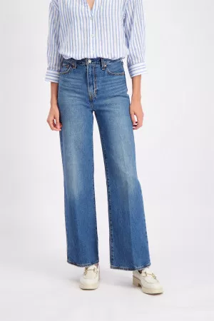 Jean délavé taille haute Levi's