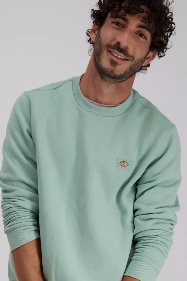 Sweat uni avec logo à la poitrine Dickies