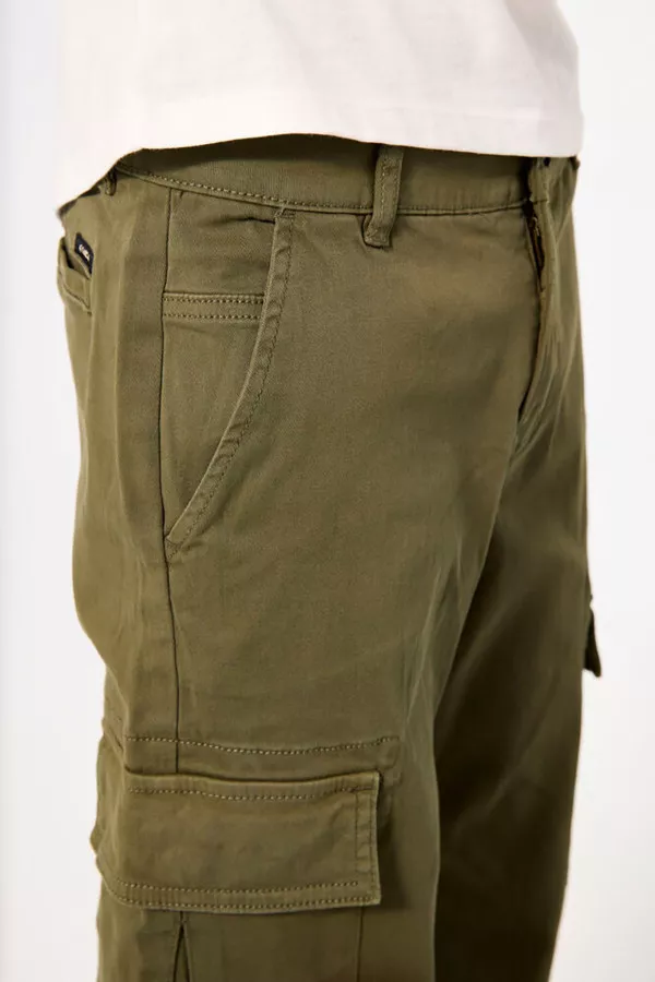 Pantalon cargo avec poches à rabat Garcia