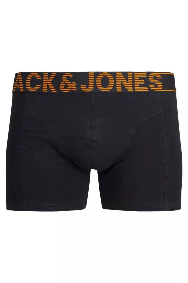 Boxer uni ou imprimé taille élastique avec logo Jack & Jones