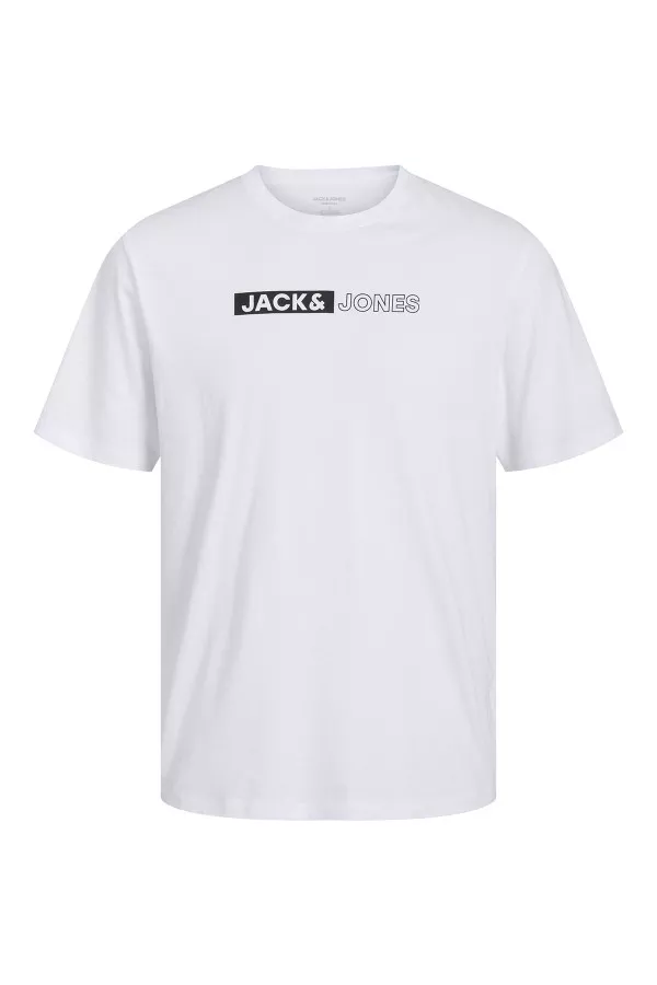 T-shirt ras du cou avec impression devant Jack & Jones