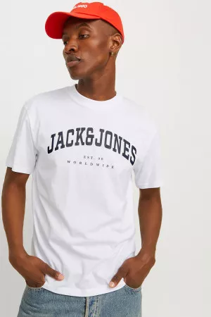 T-shirt en coton avec impression Jack & Jones