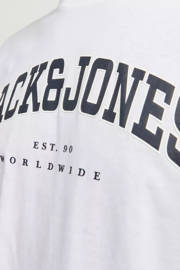 T-shirt en coton avec impression Jack & Jones