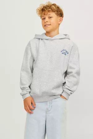 Sweat à capuche avec impression poitrine et au dos Jack & Jones