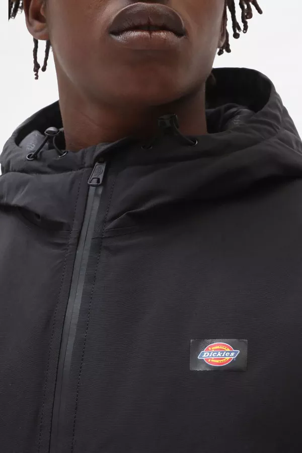 Veste à capuche unie en nylon Dickies