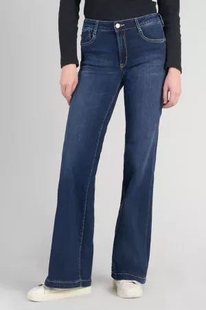 Pantalon en jean délavé modèle 5 poches Le temps des Cerises