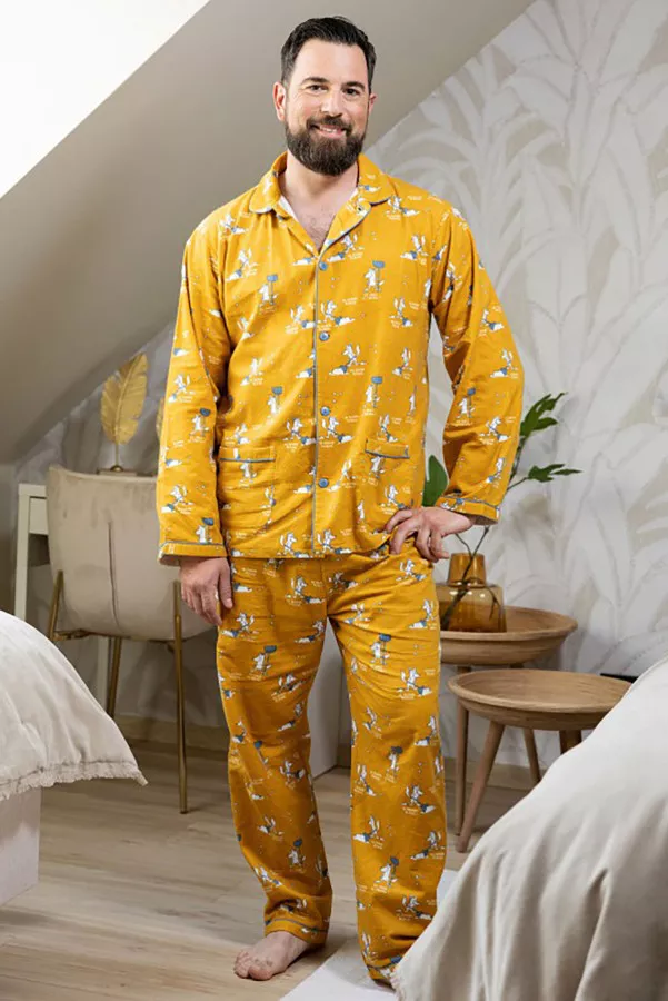 Pyjama imprimé sur l'ensemble Jusqu'au lever du jour