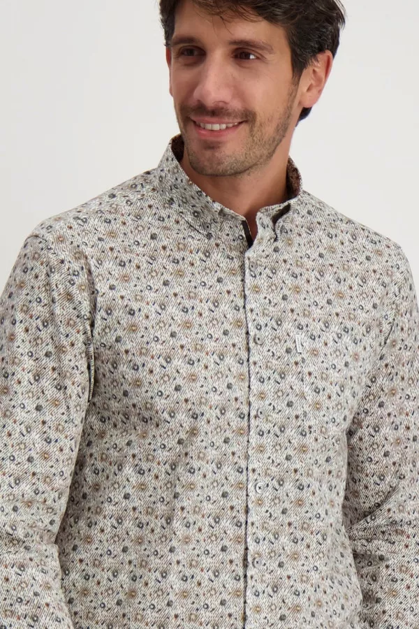 Chemise imprimée avec poche à la poitrine State of Art