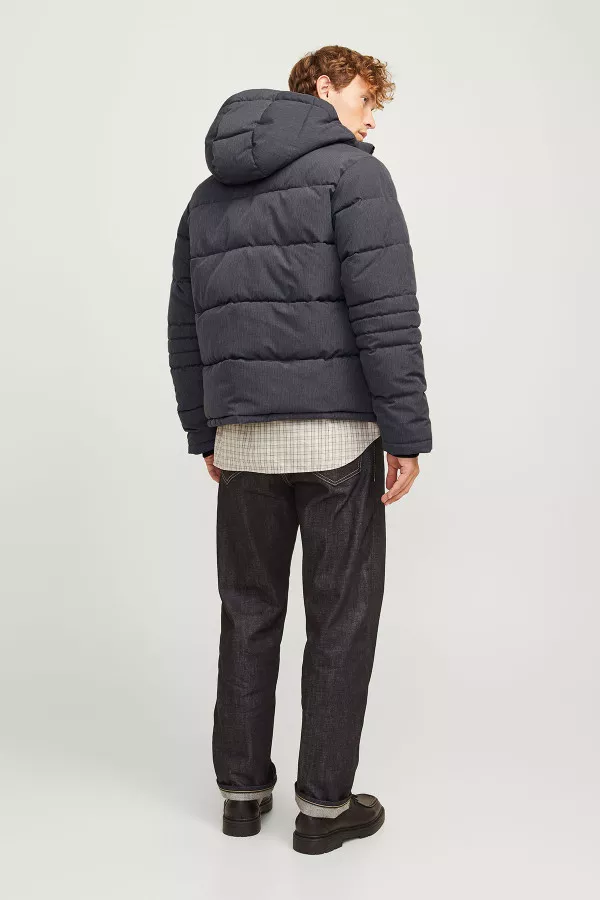 Doudoune unie en nylon avec poches Jack & Jones