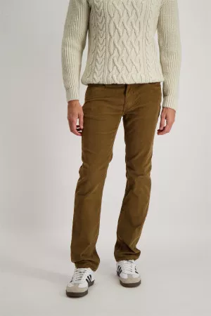 Pantalon uni en velours côtelé Lee Cooper