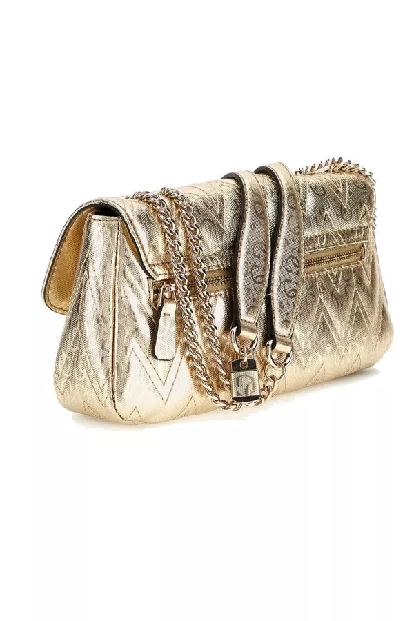 Sac à bandoulière doré Guess