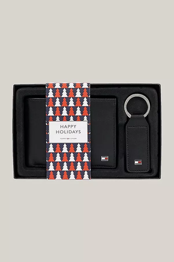 Coffret avec portefeuille et porte-clef Tommy Hilfiger