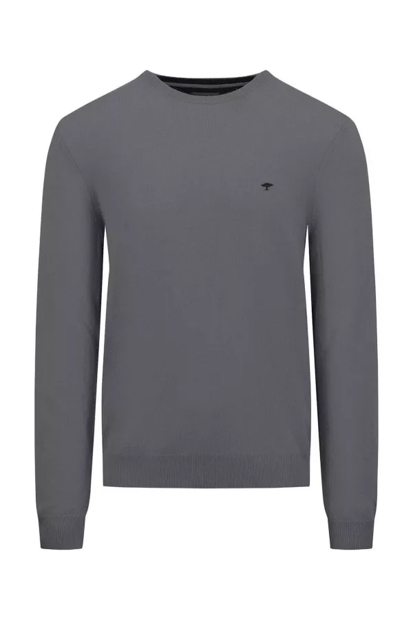 Sweat uni en maille laineuse Fynch Hatton