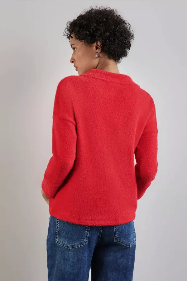 Pull en maille poilue manches 3/4 Street One