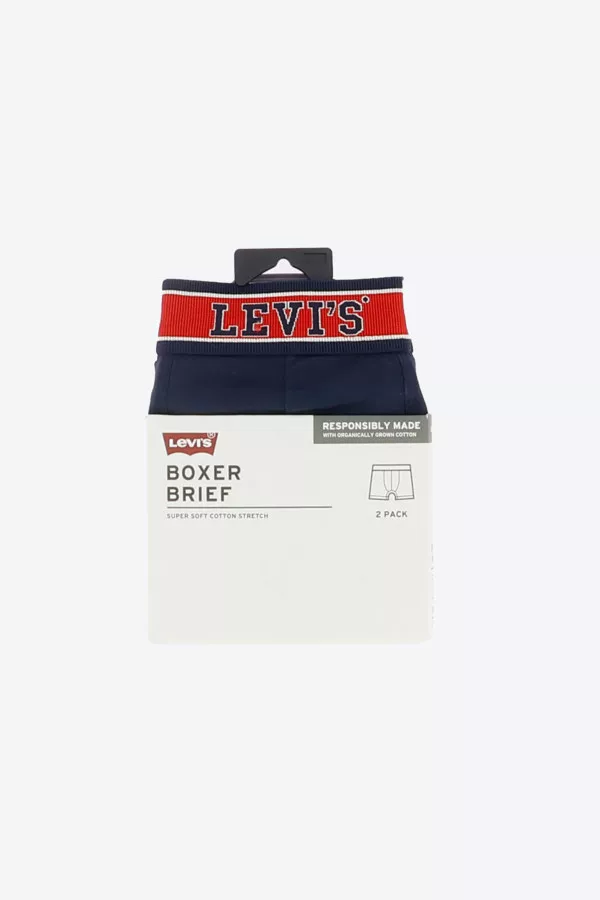 Boxer uni taille élastique avec logo Levis