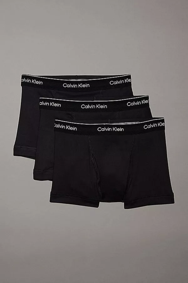 Boxers unis taille élastique avec logo Calvin Klein