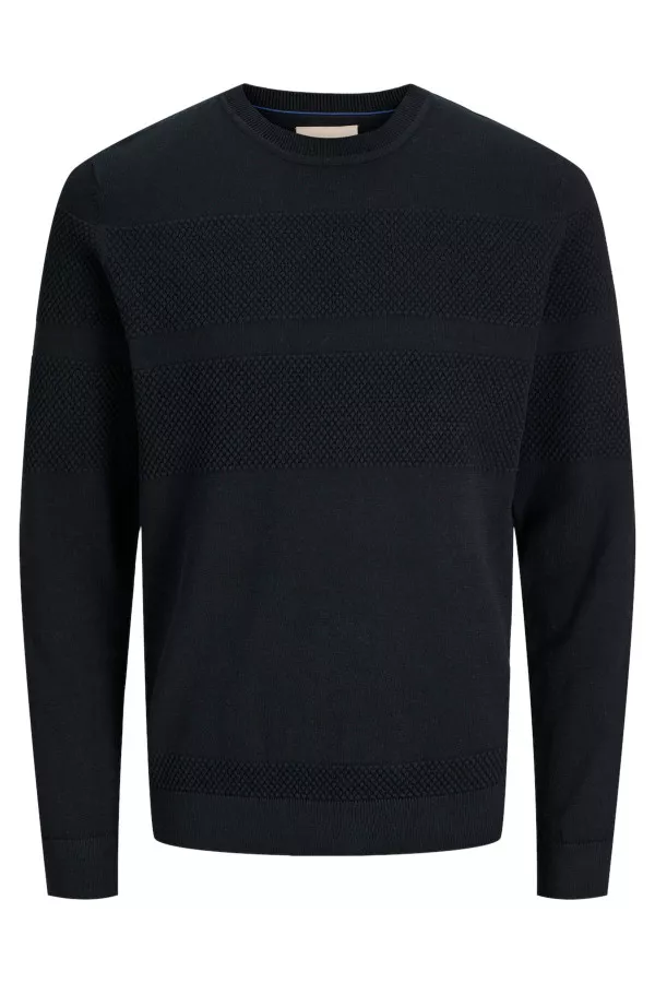 Pull uni en maille structurée Jack&Jones