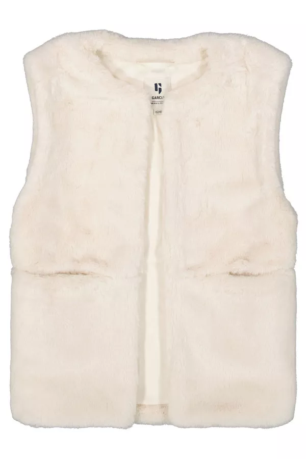 Gilet sans manches en fausse fourrure Garcia