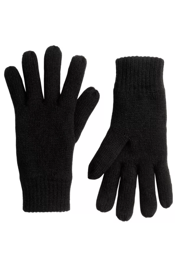 Gants en tricot Petrol