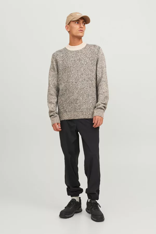 Pull chiné en maille laineuse Jack&Jones