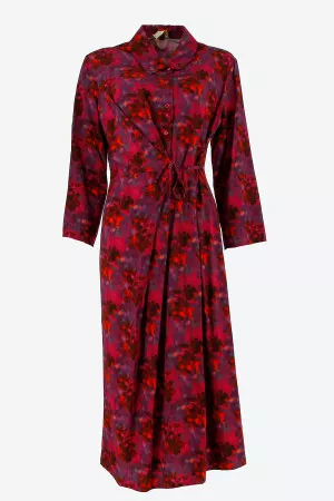 Robe longue imprimée floral Signe Nature