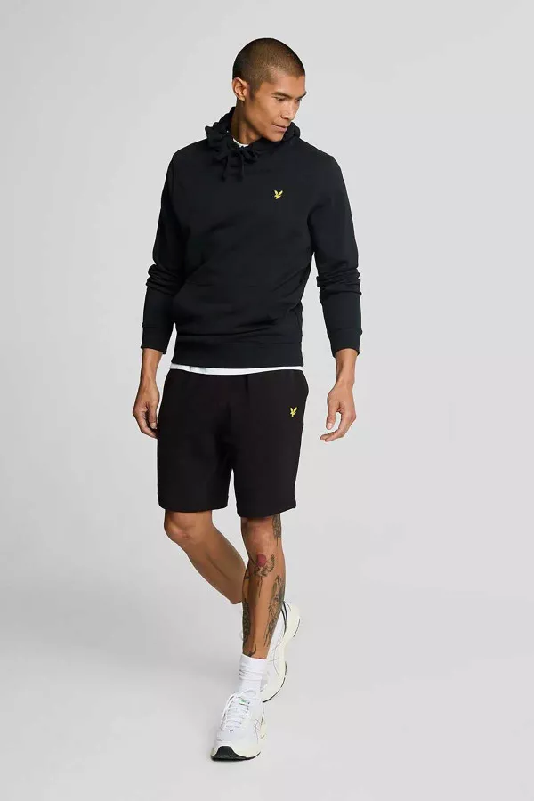 Bermuda uni en coton avec cordons de serrage Lyle & Scott