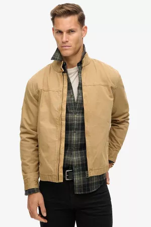 Veste unie zippée Superdry